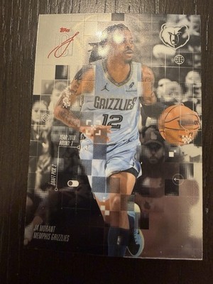 Topps 2026 Signature Class After Image Insert #AF-23 Ja Morant Grizzlies