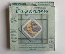 Dimensions Daydreams Counted Cross Stitch Kit Moon Glow 5"x5"