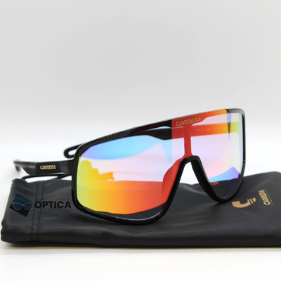 Carrera Sunglasses with Multicolor Lenses Carrera 4329 (Royal Two Tone Multi Flash Flat Lens  main image 3