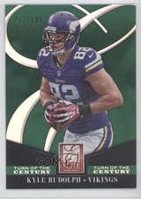 2014 Panini Elite Turn of the Century 173/199 Kyle Rudolph #56 e5r