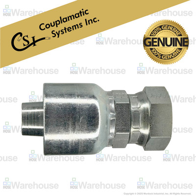 Couplamatic 1/2  A05-8x8 NPSM Straight F Swivel Coupling (Compare to 1AA8SP8)