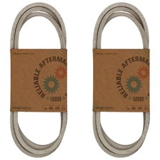 TWO 532130969 Deck Belts 1/2 x 92.5 For Craftsman Riding Mowers 917.257640 AYP71