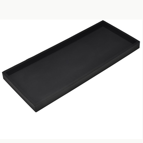 Vassoio da Banco Bagno, 11.8" Silicone Vanity Vassoio, Lavello Cucina Vassoio Sapone per... - Foto 2 di 9