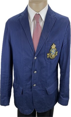 Ralph Lauren Clubblazer Gr. 52 Herren Männer Jackett Jacke Anzug Tweed Sakkos