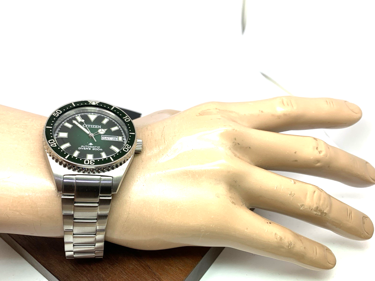 Citizen Men's Watch NY0121-50X Promaster Automatic Diver Green
