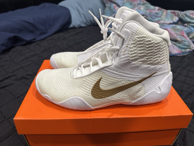 Nike Tawa Wrestling Shoes (White/Gold) Size 12 | eBay