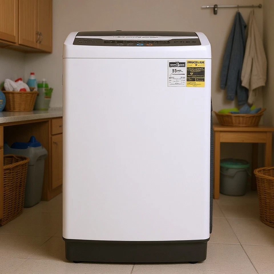 Портативная полностью автоматическая стиральная машина компактная мощная стиральная машина емкостью 20 фунтов - Изображение 3 из 4