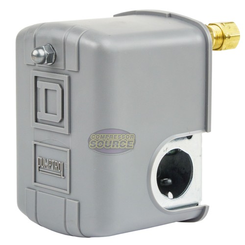 Square D 95-125 PSI Air Compressor Pressure Switch Control Valve 9013FHG12J52M1X - Picture 3 of 9