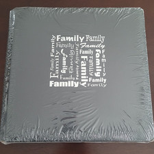 Creative Memories Album 12x12 FAMILIES Black Album with White Letters SEALED NEW
