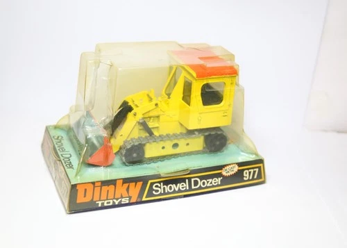 Dinky 977 Shovel Dozer In Original Box - Mint Vintage Model