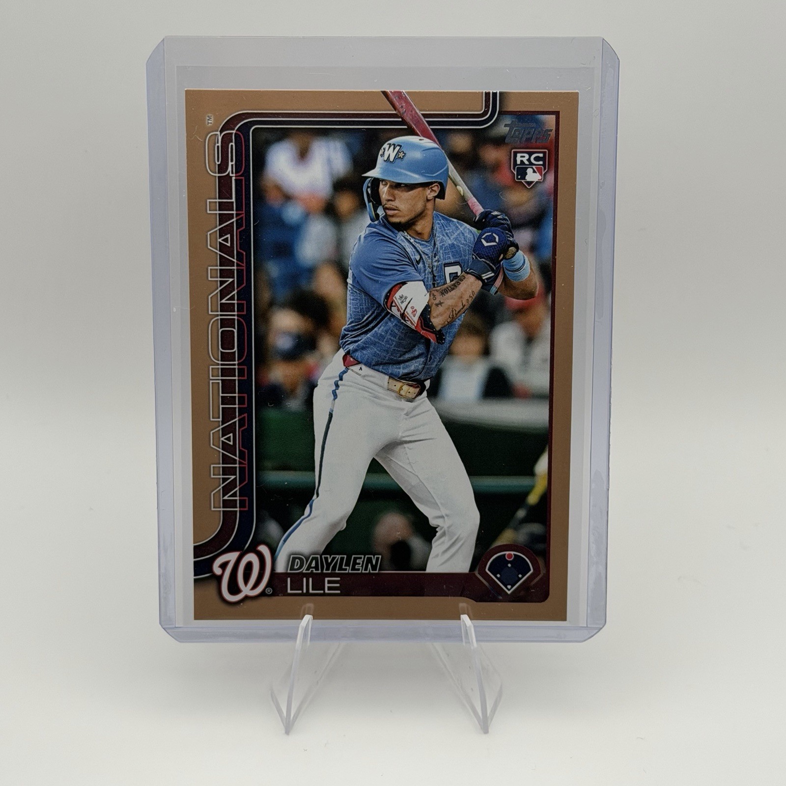 2025 Topps Update Series - Daylen Lile #US172 Gold /2025 (RC)