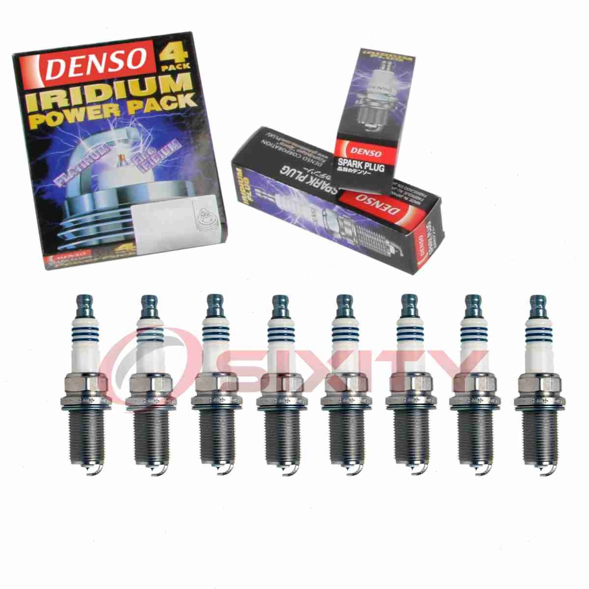 8 pc Denso Iridium Power Spark Plugs for 2008-2017 Toyota Land Cruiser 5.7L ds
