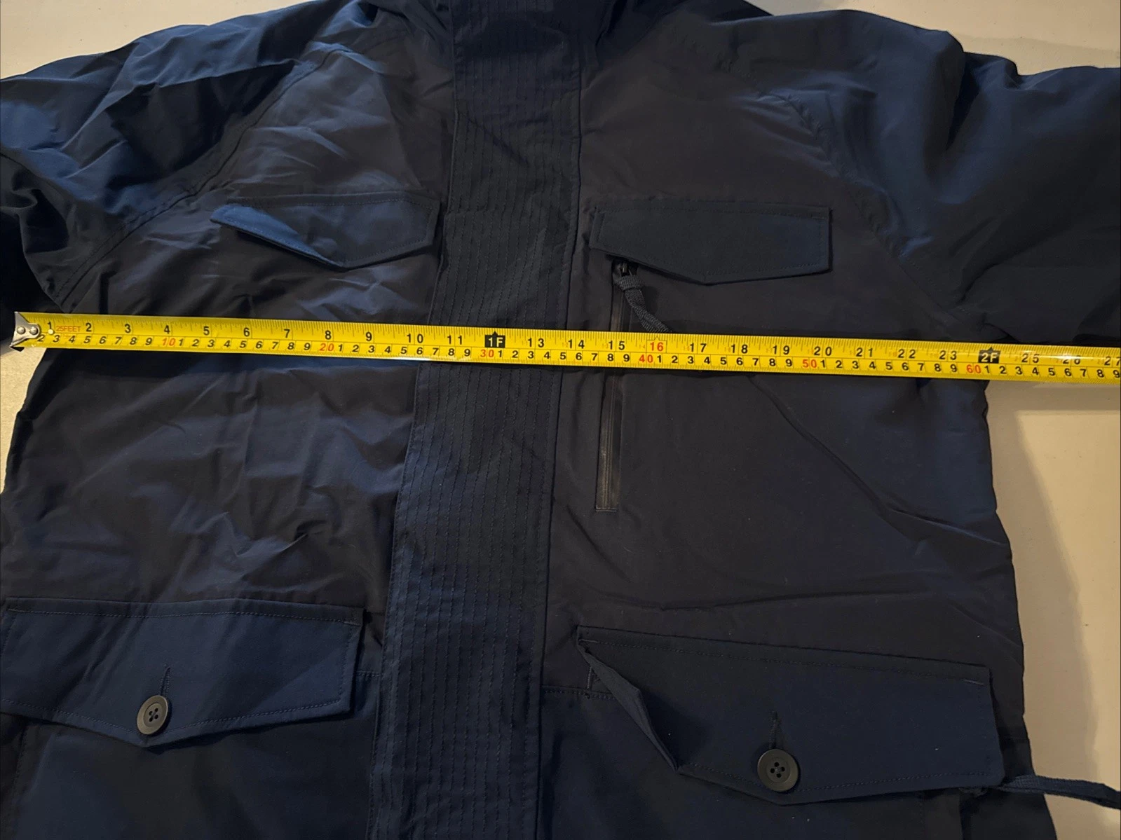 Craghoppers Mens Sinclair Waterproof Coat Hooded Full Zip @Fits Like Large - product detail image 10