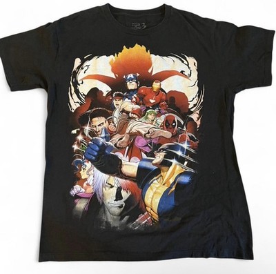 Marvel vs Capcom 3 t-shirt Size Large | eBay