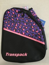 TRANSPACK EDGE JUNIOR BOOT, HELMET, GEAR BACKPACK - PURPLE / PINK LEOPARD