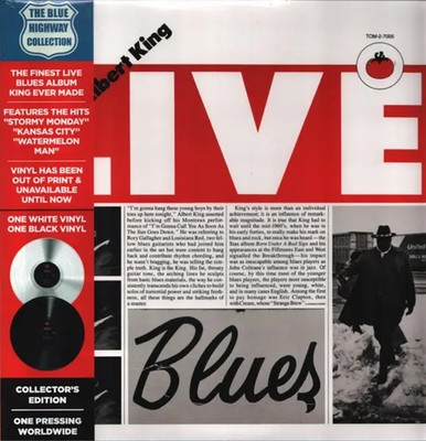 2xLP Albert King Albert Live WHITE & BLUE VINYLS NEW OVP Culture Factory
