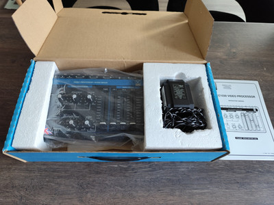 Boxed Video Processor Audio Mixer Video Tech Designs Vec1030 UK Made Vintage