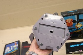 STACK UP NINTENDO NES GAME 5 SCREW COMPLETE W/ BOX, - ROB ROBOT -GYROMITE GAME