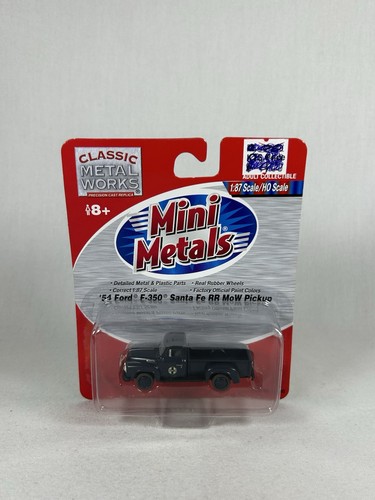 HO Classic Metal Works Mini Metals Santa Fe 54 Ford F350 camioneta cortacésped 30210 | Zustand: New