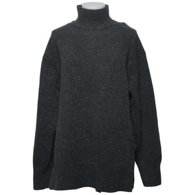 H&M, Rollkragenpullover, Größe: S, Grau, Acryl/Polyester/Wolle, Einfarbig #jpX
