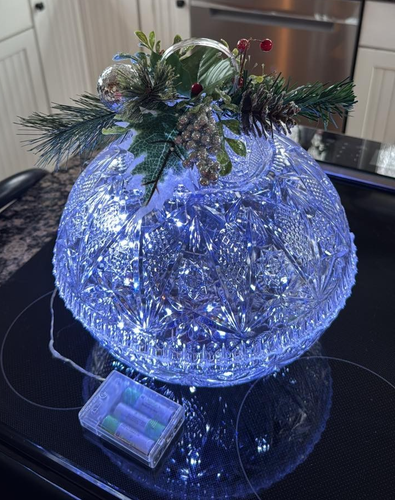 Plastic light up christmas decorations