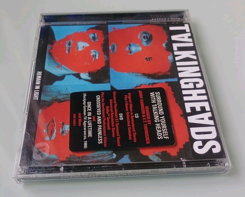 CD & DVD Talking Heads Remain in Light Surround Sound 5.1 & bonus tracks RARE - Picture 4 of 7