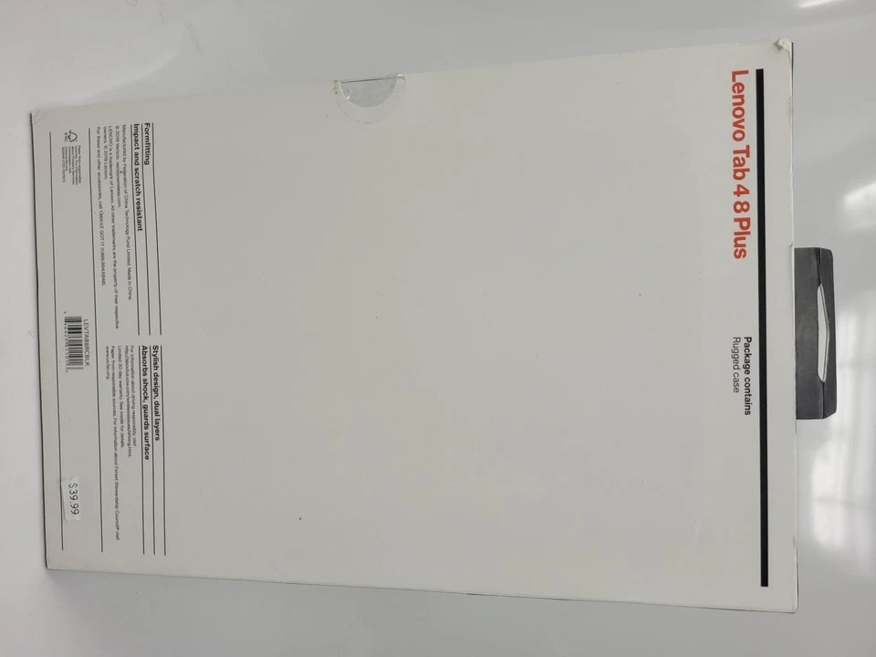 Verizon Rugged Case for Lenovo Tab 4 8 Plus - Black - Image 3 of 3