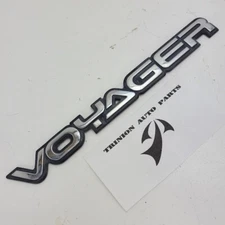 1995 Plymouth Voyager Rear Hatch Voyager Emblem Badge Name Letter Set