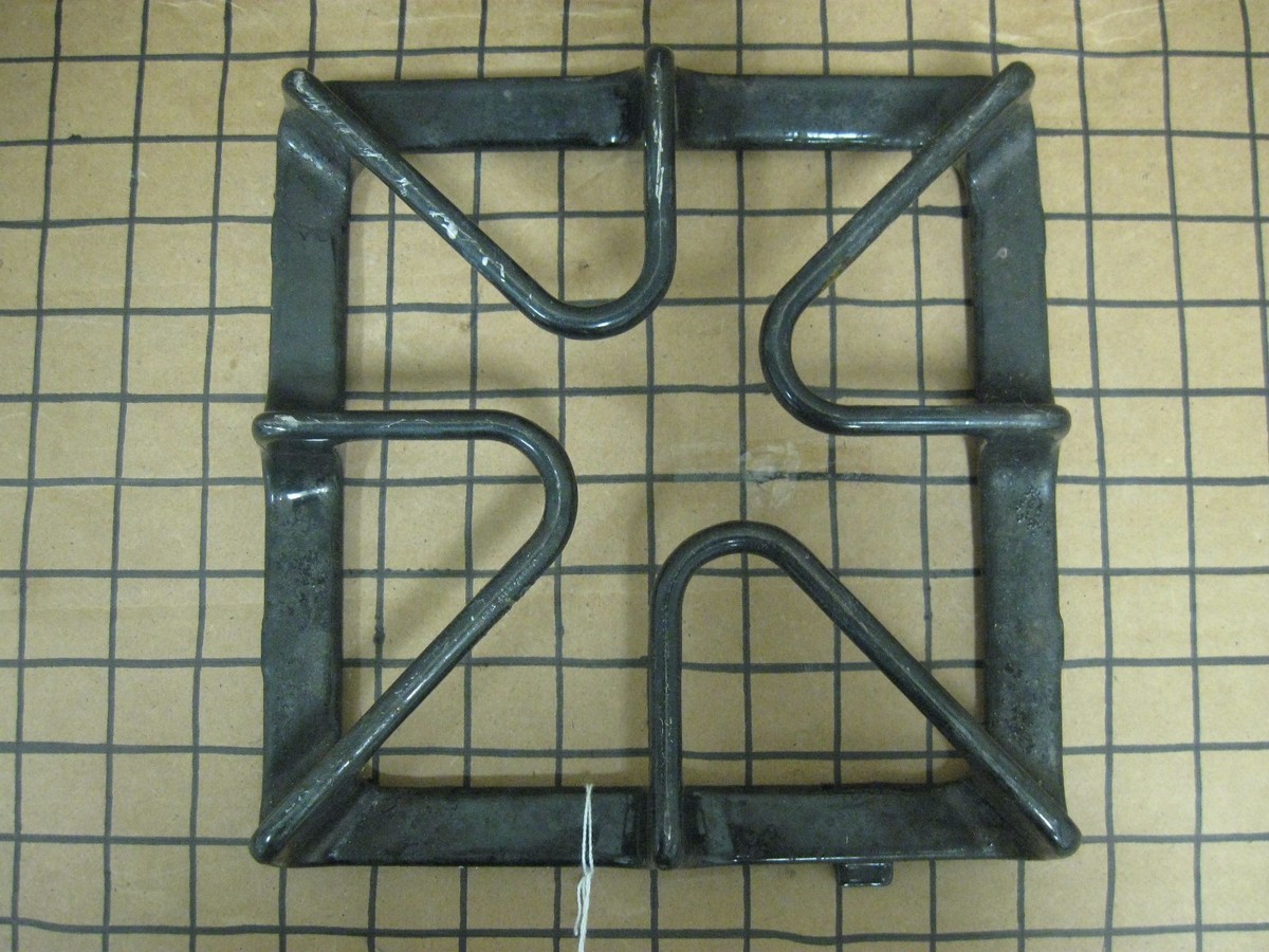 Set 4 Griglie Cottura Nere GE WB31K10037 Per Fornelli Hotpoint - Usate