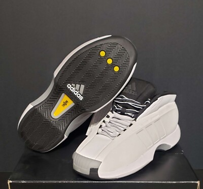 WhiteHot Black #1 × Crazy dead PT125 adidas-Crazy-1-White-Black-