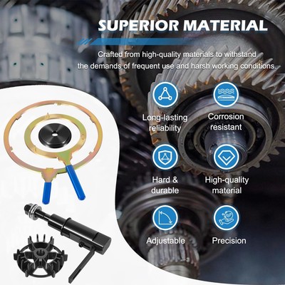 Dual Clutch Transmission Remover Tools Clutch Actuator Motor Unlock Reset Tool For Ford Focus 6 Speed Dps6 6dct250 14 Teeth 3 8 Drive