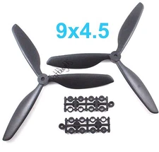 2Pairs (4PCS) 9045 (9x4.5) CW CCW QuadRotor QuadCopter 3-Blade Propeller US SHIP