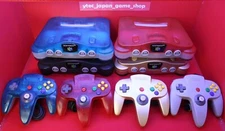 Nintendo 64 N64 Console NTSC U-C/J Region US/Canada/Japan Brack Gold Blue Red
