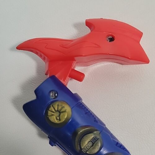 Transformers Tail Axe Weapon Accessory - Original Transformer Blue & Red Piece - Picture 14 of 16