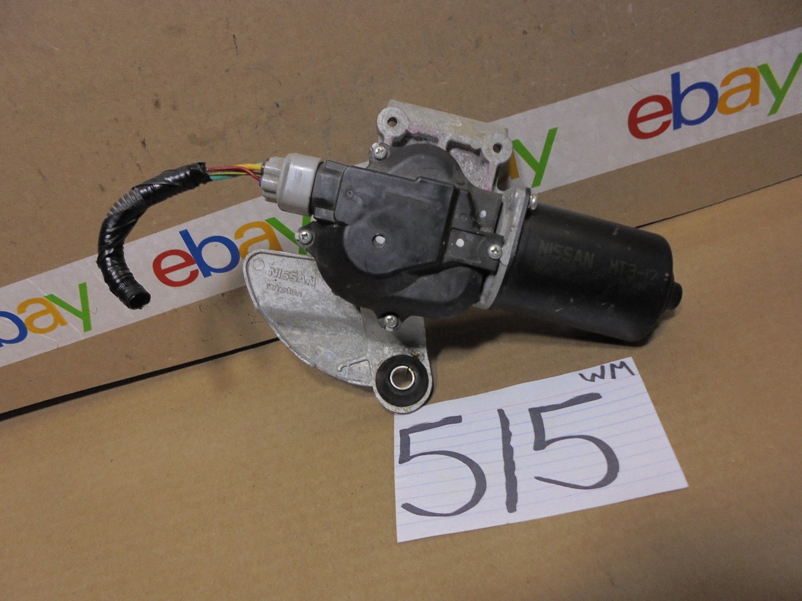 07 08 09 10 11 12 Nissan Altima FRONT Used front Windshield Wiper Motor #515-WM