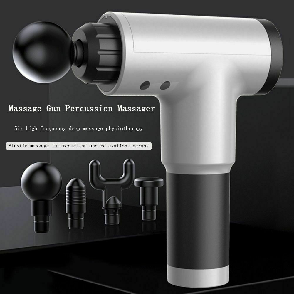 Massaggiatore Portatile Fascial GUN Muscoli Muscolare Dolori Addominali Schiena