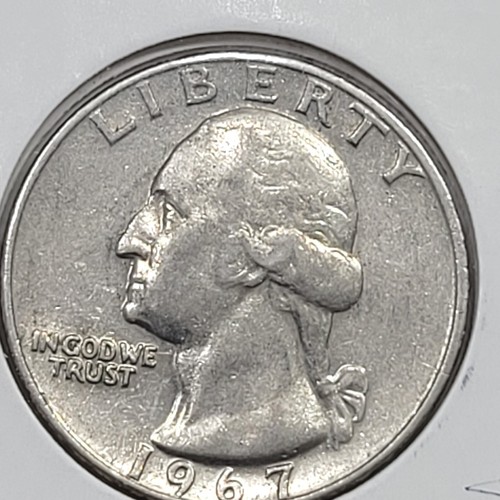 1967-p Washington Quarter DDO&DDR - Picture 5 of 13
