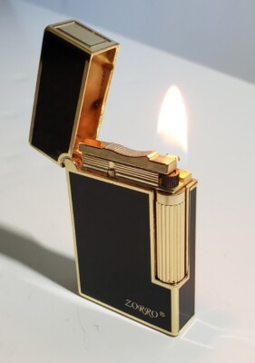 VINTAGE CLASSIC STYLE ROLLER LIGHTER Trench Retro Fuel Saving Lighter O Ring USA