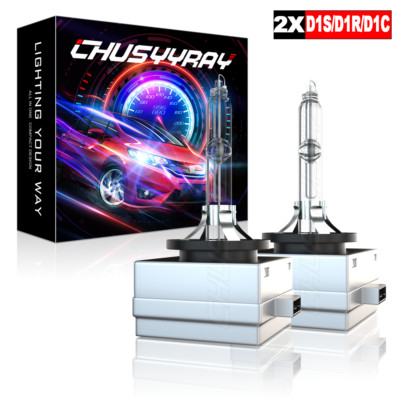 D1S D1R LED Headlight Bulbs 240W 6000K Super White Xenon Conversion Kit 2PCS