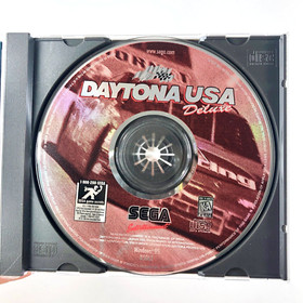 Sega Daytona USA Deluxe PC CD-ROM Windows 95 Game Software Complete CIB RARE!