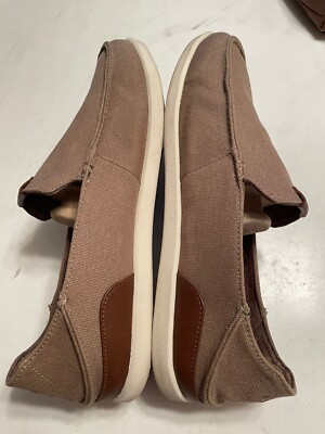 Olukai Nalukai Slip on Men’s Leather Shoes Size 9 Brown Boat Shoes Men main image 3