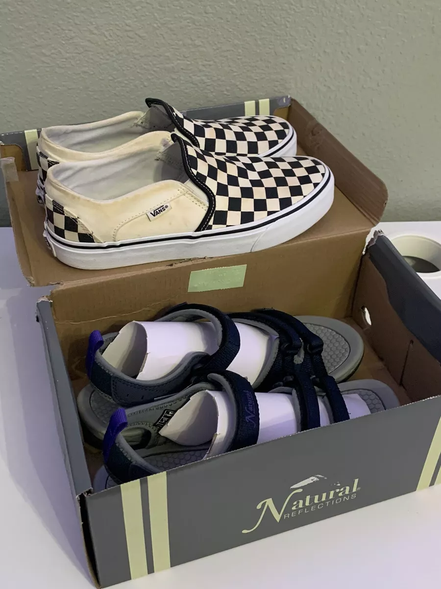 Vans and Natural Reflections shoes both size 8 Womens