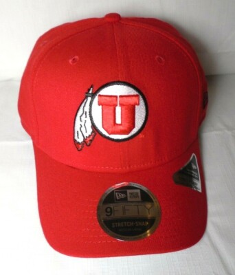 Utah Utes Men's New Era 9FIFTY Stretch Snap M/L Snapback Cap Hat