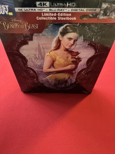 BeauTy And The BeasT (2017 film): 4K+blu-ray+d/c sTeeLBooK "MiNT" 🌹BRaND NeW🌹 - Picture 19 of 20
