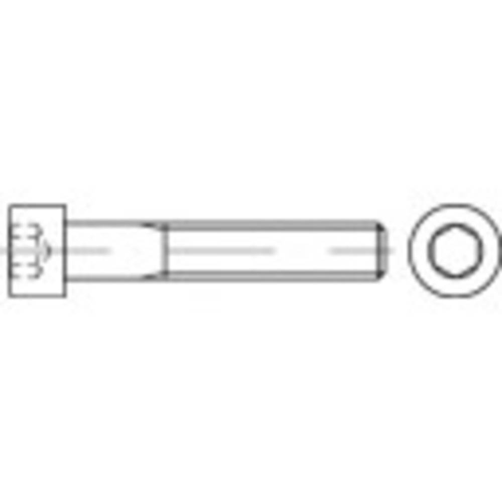 TOOLCRAFT 1061818 Viti cilindriche M3 8 mm Interno Esagonale DIN 912 Acciaio