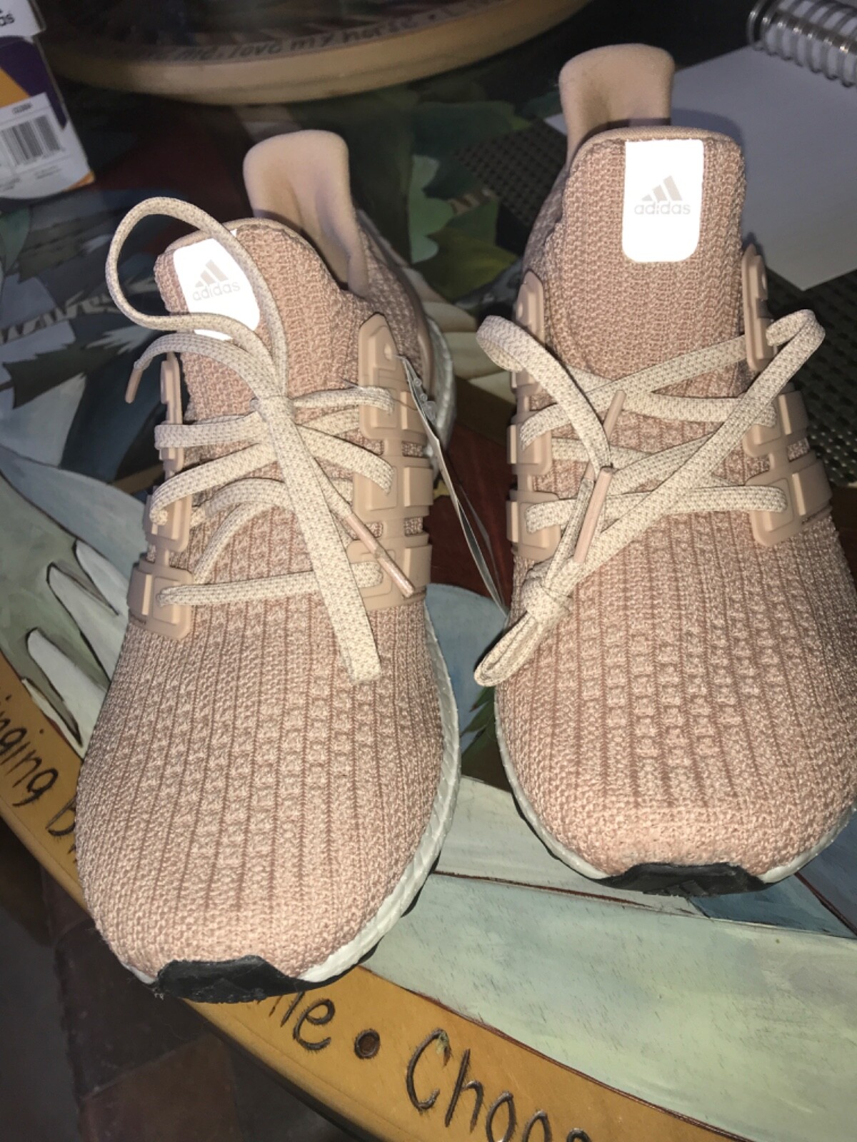 Womens adidas Ultraboost Bb6309 Ash Pearl Running Sneaker Shoes Size 7 for sale online | eBay