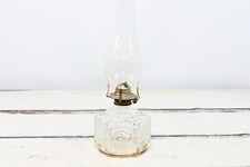 Vintage Lamplight Farms Oil Lamp Embossed Horse And Buggy Scene Made In USA #2