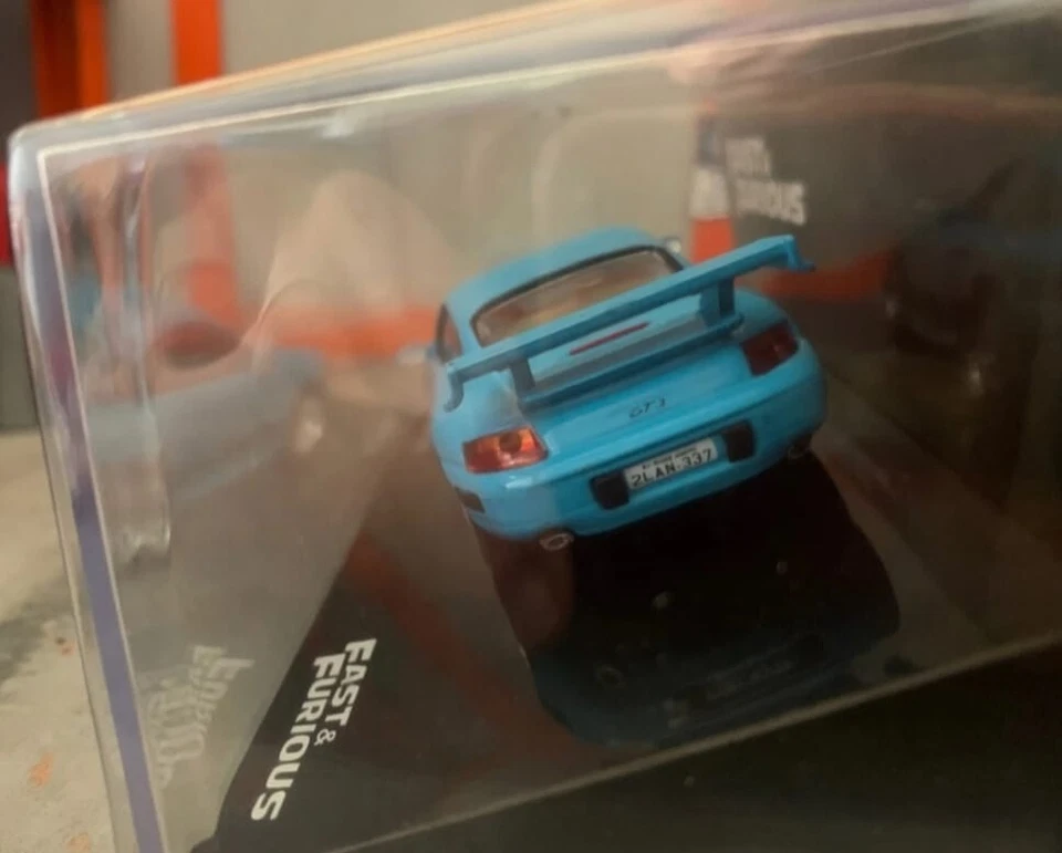 PORSCHE GT3 FAST & FURIOUS, ALTAYA 1:43 Diecast, NEW UNOPENED BOX - Image 4 of 4