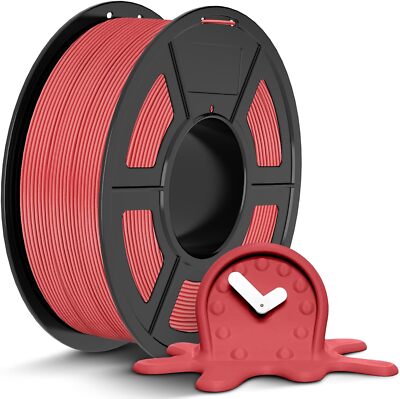 JAYO Kirschrot PLA Klassisch 1,1KG 1,75mm 3D Filament verbesserte Zähigkeit