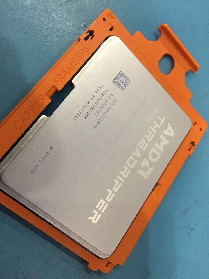 Used AMD Ryzen Threadripper PRO 7995WX CPU. | eBay